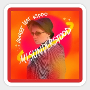 Misunderstood album art Sticker